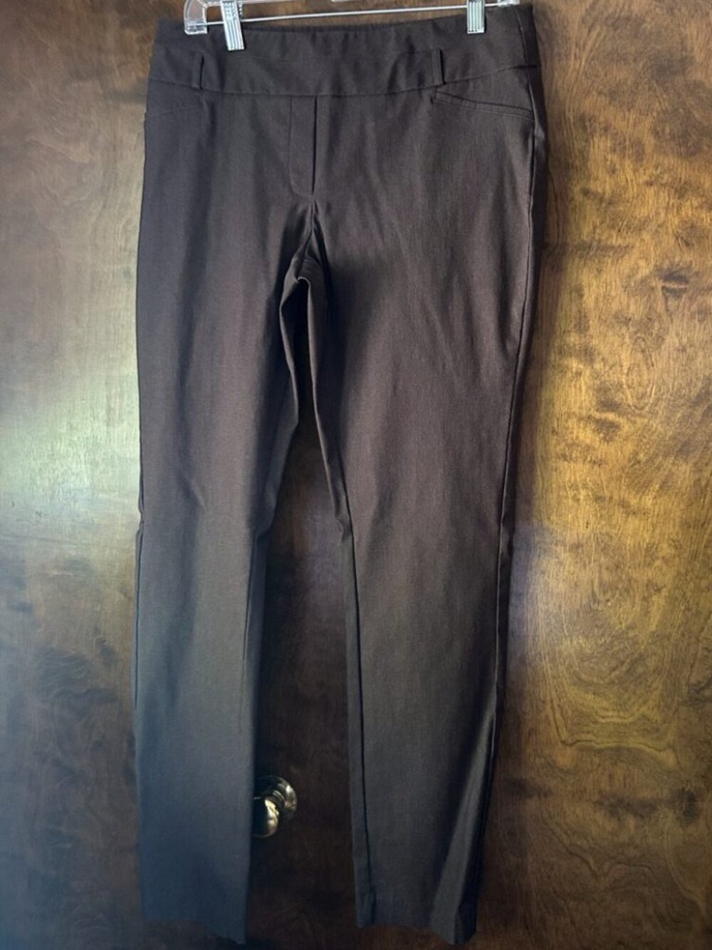 Rekucci Brown Pull-On Dress Pants